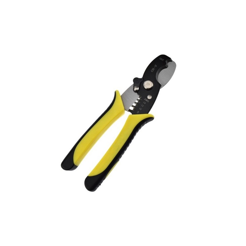 OBCINAK PRZEWODÓW KABLI ŚCIĄGACZ IZOLACJI CrV 180MM 1,3 1,6 2,0 2,6 3,3MM MAX CUT 15MM OBCINAK PRZEWODÓW KABLI ŚCIĄGACZ IZOLACJI CrV 180MM 1,3 1,6 2,0 2,6 3,3MM MAX CUT 15MM