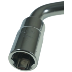 WHEEL WRENCH L-TYPE 17-19MM 1/2'' TELESCOPIC