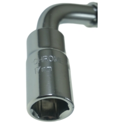 WHEEL WRENCH L-TYPE 17-19MM 1/2'' TELESCOPIC