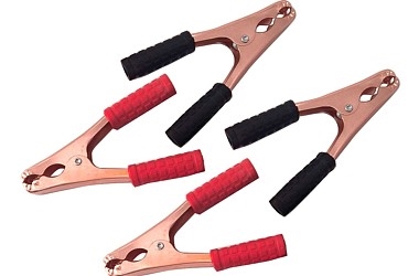 BOOSTERCABLE CLAMPS 13CM 4X