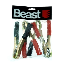BOOSTERCABLE CLAMPS 13CM 4X
