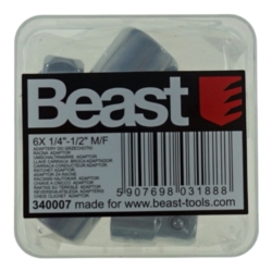  1/4"-3/8"-1/2"  M/F 6X