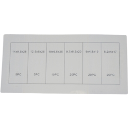 VACUUM CAP ASSORTMENT 