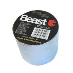 CINTA DE BUTILO PLATEADA SELLADORA IMPERMEABLE BUTYL 10CMx5M 0,8MM PROFI