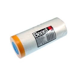                             PELICULA PROTECTORA DE PINTURA CON CINTA ADHESIVA
                          