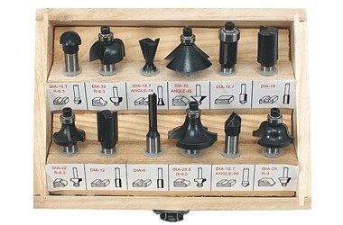 COUNTERSINK MILLING SET 8MM 12X