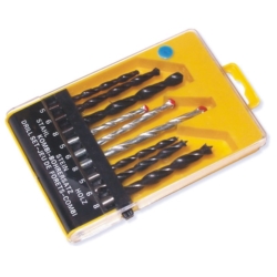 WIERTŁA METAL-BETON-DREWNO METAL CONCRETE WOOD 5-6-8MM 9X WIERTŁA METAL-BETON-DREWNO METAL CONCRETE WOOD 5-6-8MM 9X