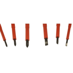 SCREWDRIVER SET INSUL. 1000V 6X