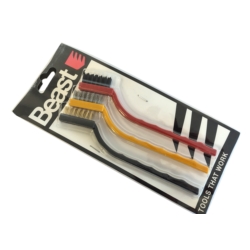 SZCZOTKI 3X NYLON BRASS STEEL 40MM