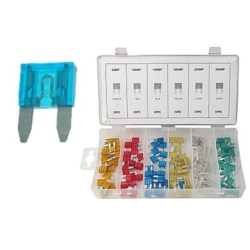 BEZPIECZNIKI SAMOCHODOWE 120X 5-30A MIX MINI SIZE 