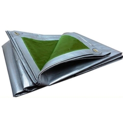 PLANDEKA 5x8M SILVER 160G/M2