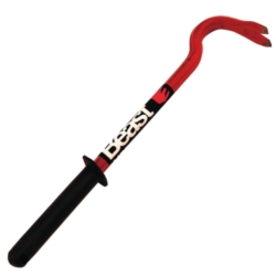 WRECKING BAR RUBBER HANDLE RUBBER 300 x 12MM