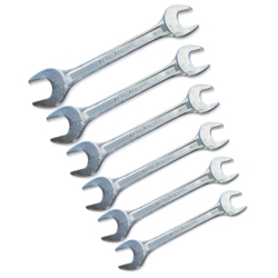 OPEN-END SPANNER SET 6-17MM WS 6X