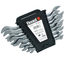 OPEN-END SPANNER SET 6-22MM CV HEAVY DUTY 8X