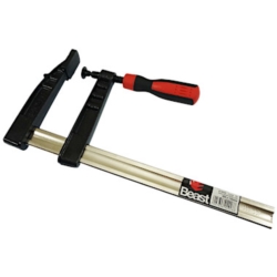 ŚCISK STOLARSKI TYP 'F' ŚRUBOWY 300x120MM PROFI