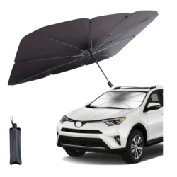 PARASOLKA OSŁONA MATA PRZECIWSŁONECZNA DO AUTA 138x78CM 'UMBRELLA' TYPE