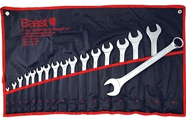 COMBINATION SPANNER SET 6-32MM CV 17X