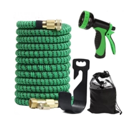                             WĄŻ OGRODOWY ELASTYCZNY Z KOŃCÓWKAMI                          