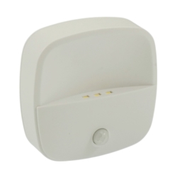 LAMPKA NOCNA LED Z CZUJNIKIEM RUCHU ZMIERZCHU 3SMD ADHESIVE 3xAAA SENSOR