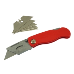 NÓŻ SKŁADANY Z WYMIENNYM OSTRZEM FOLDED +5 BLADES