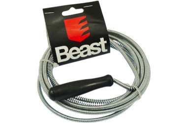 PRZETYKACZ RUR - SPIRALA KANALIZACYJNA - ŻMIJKA 5MMx3M ZINC PLATED