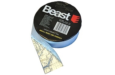 SILVER BUTYL SEALING WATERPROOF TAPE 0,8MM x 50MM x 10M BUTYL