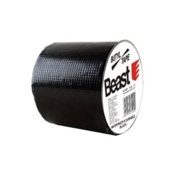 TAŚMA BUTYLOWA CZARNA USZCZELNIAJĄCA WODOODPORNA 0,8MM x 100MM x 5M BUTYL WATERPROOF BLACK UV