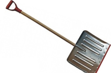 PALA DE NIEVE DE ALUMINIO 380x400 x1370MM