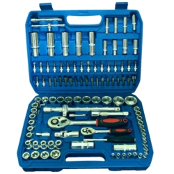 JUEGO DE LLAVES VASO 108 1/2''+1/4'' CV 108X