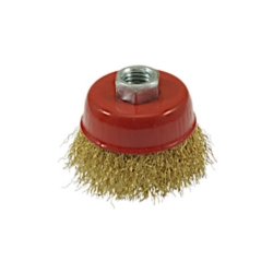                             BROSSE ROTATIVE EN ACIER, COUPE AVANT
                          
