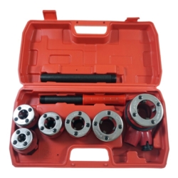 COFFRET DE TARAUDS ET FILIERES 1/4''-3/8''- 1/2''-3/4"- 1''-5/4'' 9X