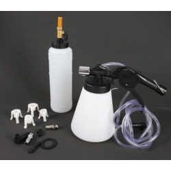 PNEUMATIC BLEEDING SET (BRAKE FLUID) 0.75L 21-30, 24-32, 28-37MM 90-120PSI