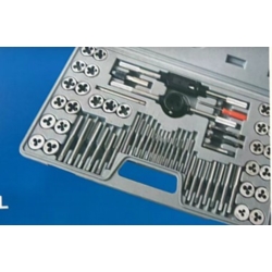 ZESTAW NARZYNEK I GWINTOWNIKÓW 60X M3-M12 4-1/2" NC NF PROFI INCH AND METRIC