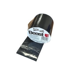 TAŚMA BUTYLOWA CZARNA USZCZELNIAJĄCA WODOODPORNA 0,8MM x 100MM x 5M BUTYL WATERPROOF BLACK UV