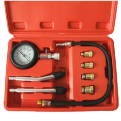 TESTER KOMPRESJI SILNIKA BENZYNOWEGO 8EL. PETROL 8PCS
