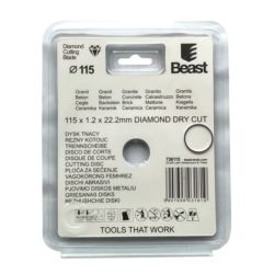 DISQUE DE COUPE 115 x 1.2 x 22.2 MM DIAMOND DRY CUT