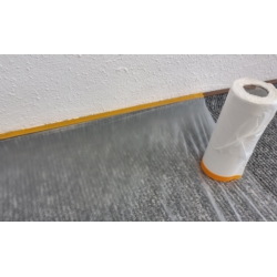 FEUILLE DE PROTECTION AVEC DU RUBAN DE MASQUAE 55CMx 33M