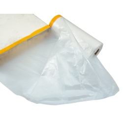 FEUILLE DE PROTECTION AVEC DU RUBAN DE MASQUAE 55CMx 33M