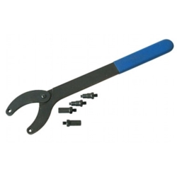 KLUCZ NASTAWNY DO KÓŁ PASOWYCH ROZRZĄDU 5EL. 4X ADAPTORS (2X 12 MM, 2X 6/10/12 MM)