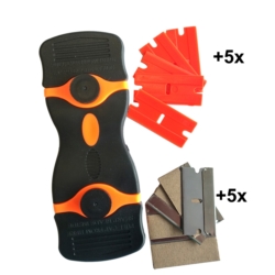  115MM, 5X METAL AND 5X PLASTIC BLADE