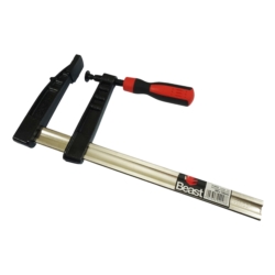 ŚCISK STOLARSKI TYP 'F' ŚRUBOWY 300x120MM PROFI