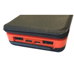 POWERBANK SOLARNY, ROZKŁADANY PRZENOŚNY LATARKA 20000 mAh, Li-Polymer, 4 SOLAR PANEL, 15.5*8*3.3CM