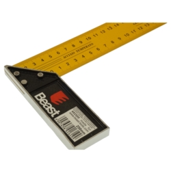 SQUADRA IN ALUMINIUM 250MM