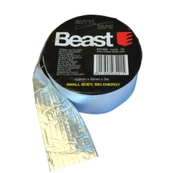  0,8MM x 50MM x 5M BUTYL WATERPROOF  SILVER