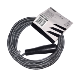 PRZETYKACZ RUR - SPIRALA KANALIZACYJNA - ŻMIJKA 8MMx5M ZINC PLATED