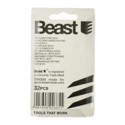 KOŃCÓWKI WKRĘTAKOWE BITY Z UCHWYTEM 33 BITS CR-V MAGNETIC PZ x7 PH x7 SLx5 HEX x6 TORX x7