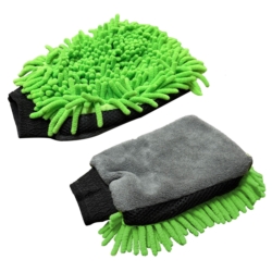 RĘKAWICA GRUBA Z MIKROFIBRY DWUSTRONNA DO AUTA ANTI-SCRATCH