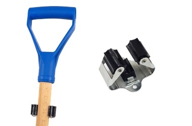 SUPPORTO PER SCOPA GANCIO MORSETTO CLIP 50x48x40MM