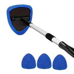 TELESKOPOWA MYJKA DO SZYB AUTA OKIEN LUSTRA TELESCOPIC +3 PADS