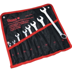 COMBINATION SPANNER SET 6-19MM CV 8X
